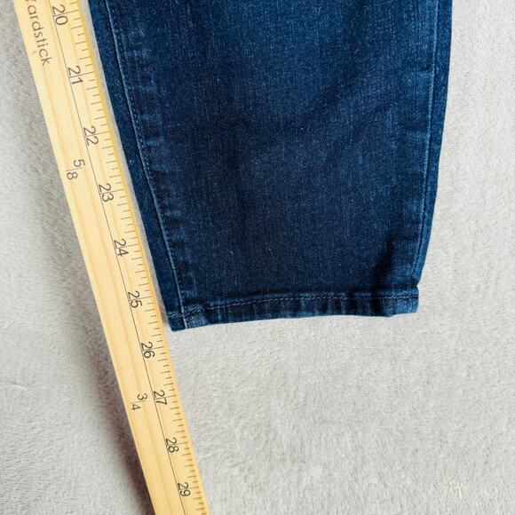 Lucky Brand Jeans Womens 6/28‎ Dark Wash Blue Denim Sofia Skimmer Curvy Mid Rise - Picture 8 of 10